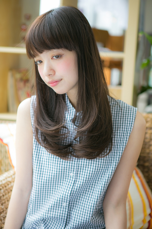 【気軽にキレイ★平日限定】前髪ストレート+カット￥9,900⇒￥7700