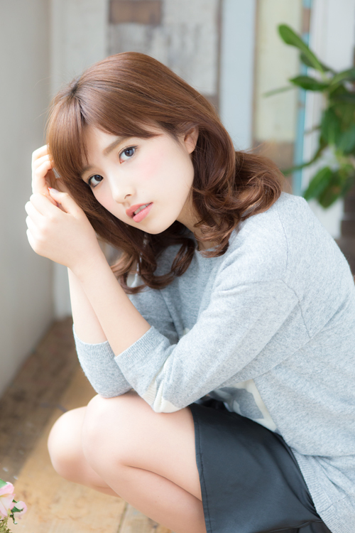 【簡単☆憧れカール】デジタルパーマ+カット+生トリートメント￥19250⇒