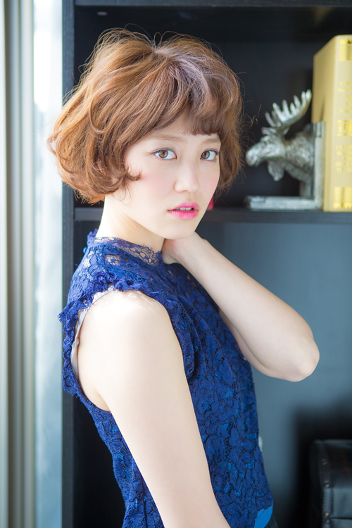 20代30代 大人かわいい外国人風無造作ショート