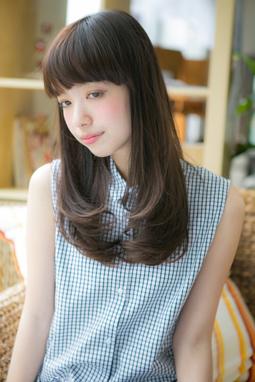 透明感カラー 人気の外国人風も叶う♪モテ愛されミディ