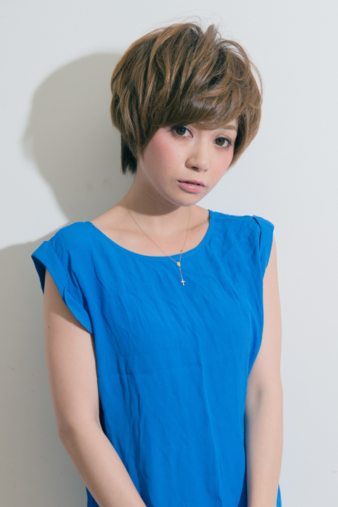 スタイリングが簡単！大人かわいい小顔丸みショート